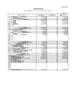 2013年度 事業活動計算書（PDFファイル）