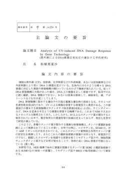 論 文 内 容 の 要 旨