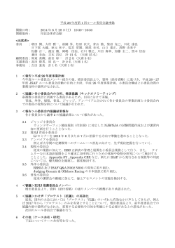 議事録(PDF)