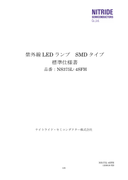 仕様書(PDF/270KB) - ナイトライド・セミコンダクター