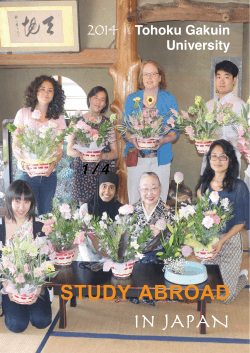 STUDY ABROAD in JAPAN