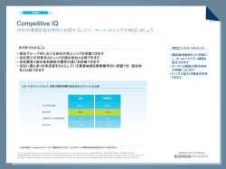 Competitive IQレポート