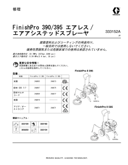 333152A - FinishPro II 395/595 Airless/Air