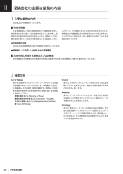 II 保険会社の主要な業務の内容