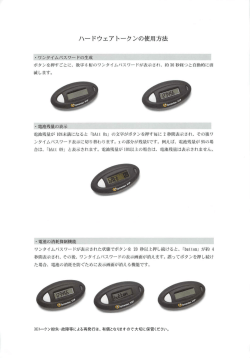 トークンの使用方法