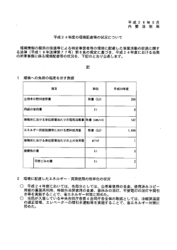 環境配慮法に基づく公表について（PDF形式/26KB）
