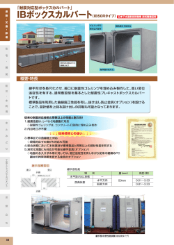 IBボックスカルバート（IB50Rタイプ）