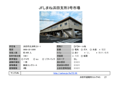 JFしまね浜田支所3号市場