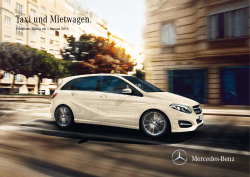 und Mietwagenausstattungen (PDF, 1.521 KB) - Mercedes-Benz