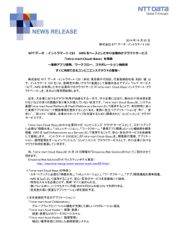 intra-mart Cloud-Baseリリースのお知らせ