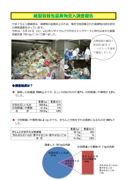 紙製容器包装異物混入調査報告 - C