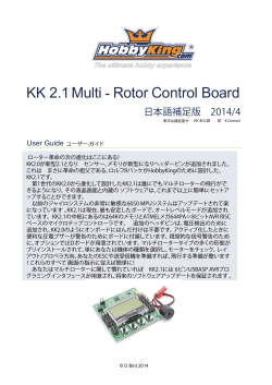 KK 2.1 Multi - Rotor Control Board - C