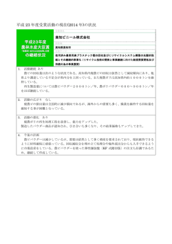 リサイクル技術の開発と事業継続に向けた新規需要開拓及び持続の為の