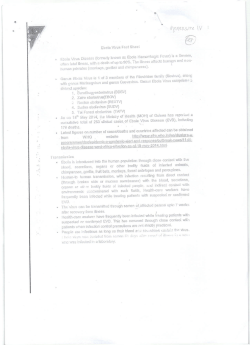 Ebola Virus Disease (EVD).