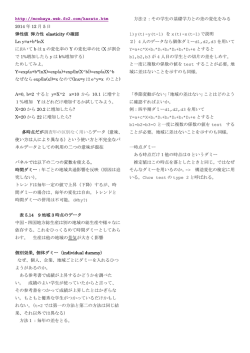 http://mcobaya.web.fc2.com/karato.htm 2014 年 12 月 5 日 弾性値
