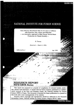 Page 1 Page 2 S。me eーectr。n detac伽ent data f。r H一 i。ns in c0