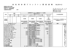 (No.2014-2) 岩 松 湾 赤 潮 プ ラ ン ク ト ン 調 査 速 報