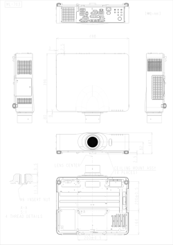 HITACHI 液晶プロジェクター オプションレンズ ML