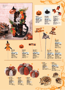 HW 2393 フェルトハット オーナメント ￥1016 HW 38 ハロウィンシール M
