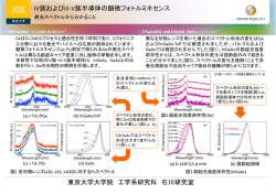 J08 IV族およびIII-V族半導体の顕微フォトルミネセンス 東京大学大学院