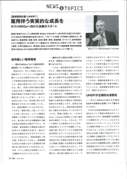 NE…SgT。p工主二三 - 国連開発計画（UNDP）