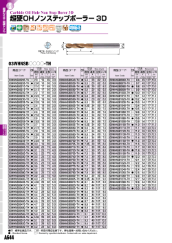 超硬OHノンステップボーラー 3D