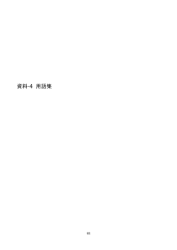 資料-4 用語集 [13KB pdfファイル]