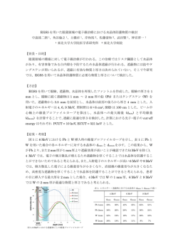 EGS5 を用いた眼窩領域の電子線治療における水晶体防護物質の検討