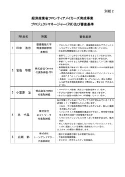 PMおよび審査基準(PDF形式：269KB)
