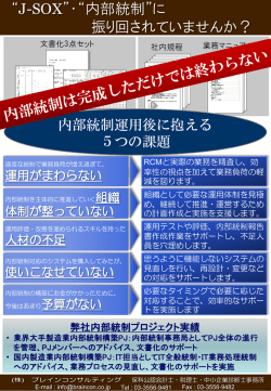 内部統制