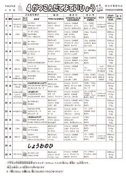 給食便り献立予定表 小4月.aiあわのot