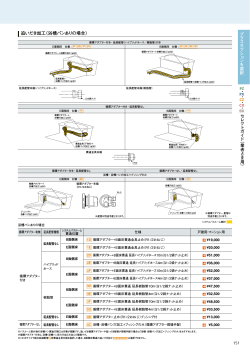 PZ・ PX・ CZ・ CX・ 追いだき加工（浴槽パンありの場合）