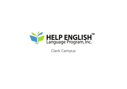 Help English Institute クラークキャンパス