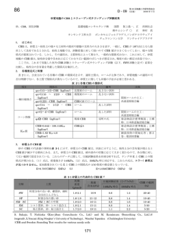 様々な砂質地盤のCBRとスウェーデン式サウンディング試験