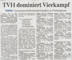 TVH dominiert Vierkampf