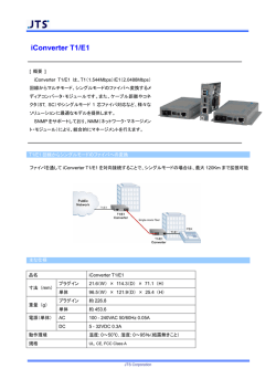 iConverter T1/E1