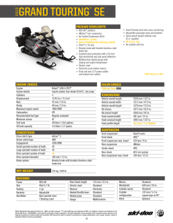 15grand touring&trade; se - Ski-Doo