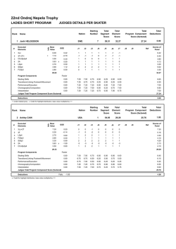 Judges Scores (pdf)