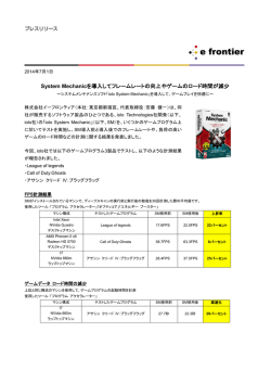 別紙 - イーフロンティア
