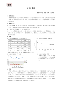 レモン電池