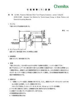 引 張 衝 撃 ( TI ) 試 験