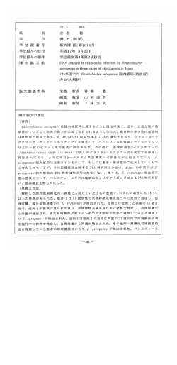 Page 1 Page 2 ドゲル電気泳動解析では、 抽出した細菌DNAを制限