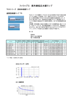 フィリップス 紫外線低圧水銀ランプ