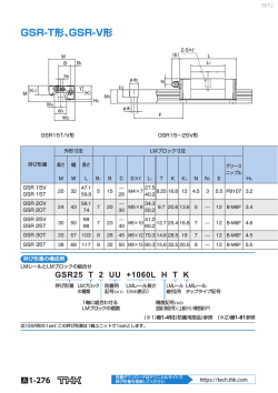 GSR-T形、GSR-V形