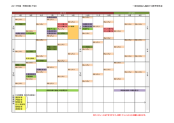 2014年度 年間計画（予定） 一般社団法人臨床タイ医学研究会