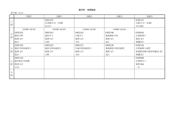 数学科 時間割表 夏学期（3 年） 月曜日 火曜日 水曜日 木曜日 金曜日 1