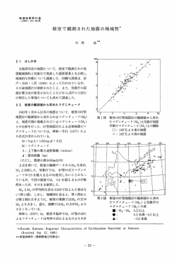 根室で観測された地震の地域性本