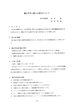 庄川治山事業所では、 大白川国有林、 間名古谷支流蛇抜谷治山計画に