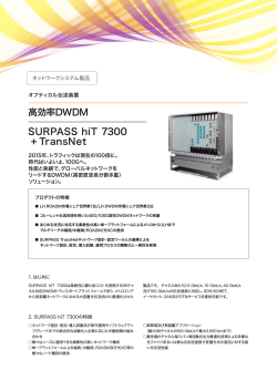 印刷用PDFダウンロード - NOKIA－ノキアソリューションズ＆ネットワークス