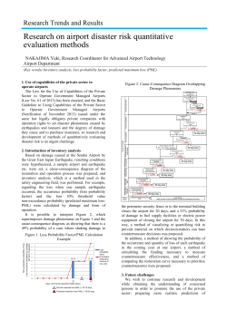 Research on airport disaster risk quantitative evaluation methods